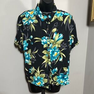 Floral Button Down Shirt - FREE SHIPPING!